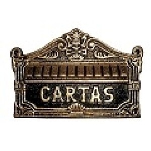 CAIXA CORREIO ALUMINIO COD 11 OURO