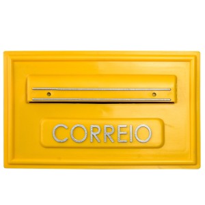 CAIXA CORREIO PLASTICA COD 05 P AMARELA